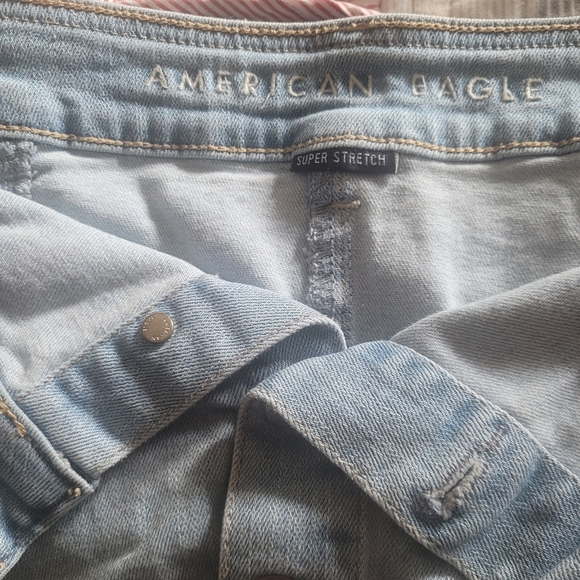 American Eagle Denim Mini Skirt 14 - Picture 3 of 7